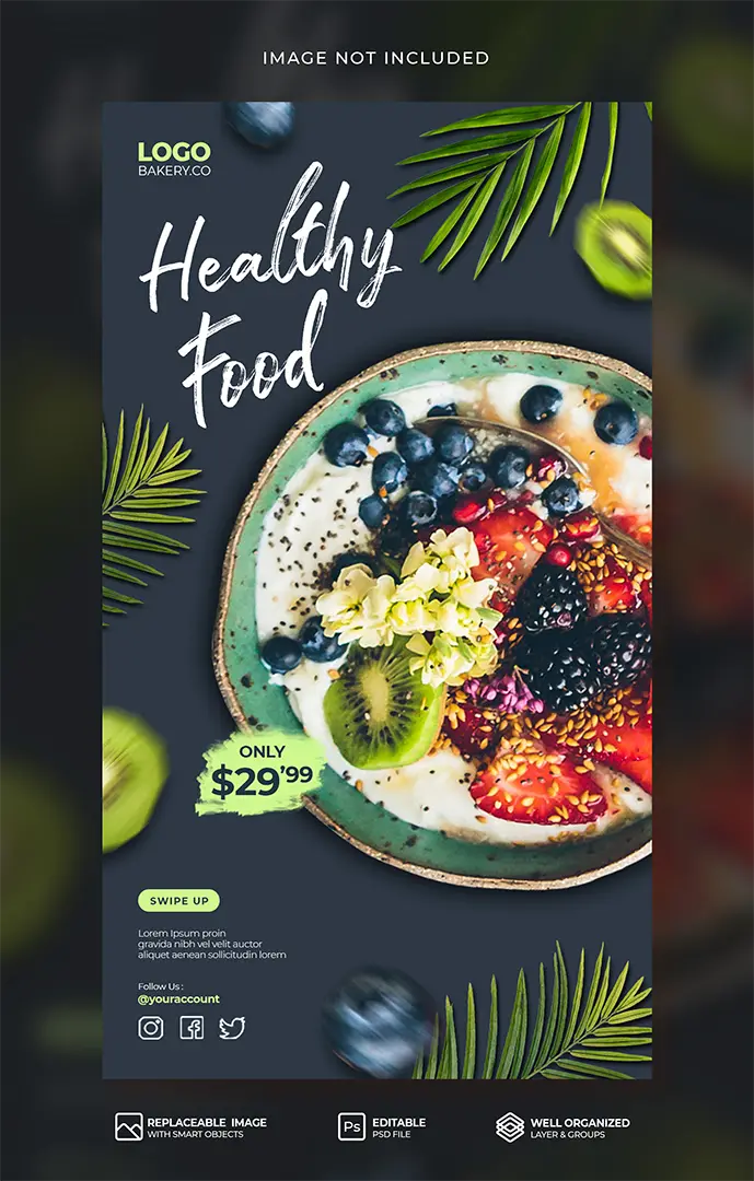 elegant-healthy-food-menu-promotion-social-media-instagram-stories-banner-template-premium-psd
